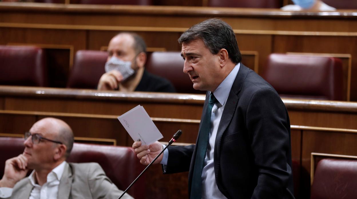 Aitor Esteban, portavoz del PNV en el Congreso