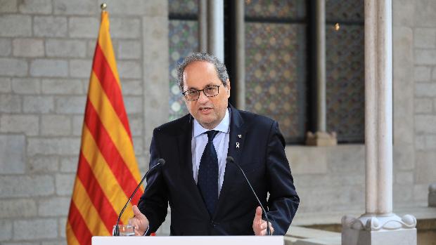 Torra exige a Sánchez que intervenga en las decisiones judiciales y compara España con China y Turquía