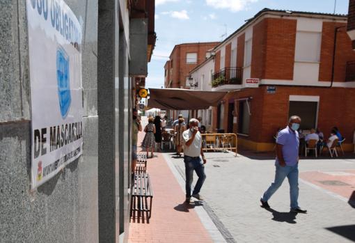 Normalidad y controles en las primeras horas de confinamiento en Íscar y Pedrajas