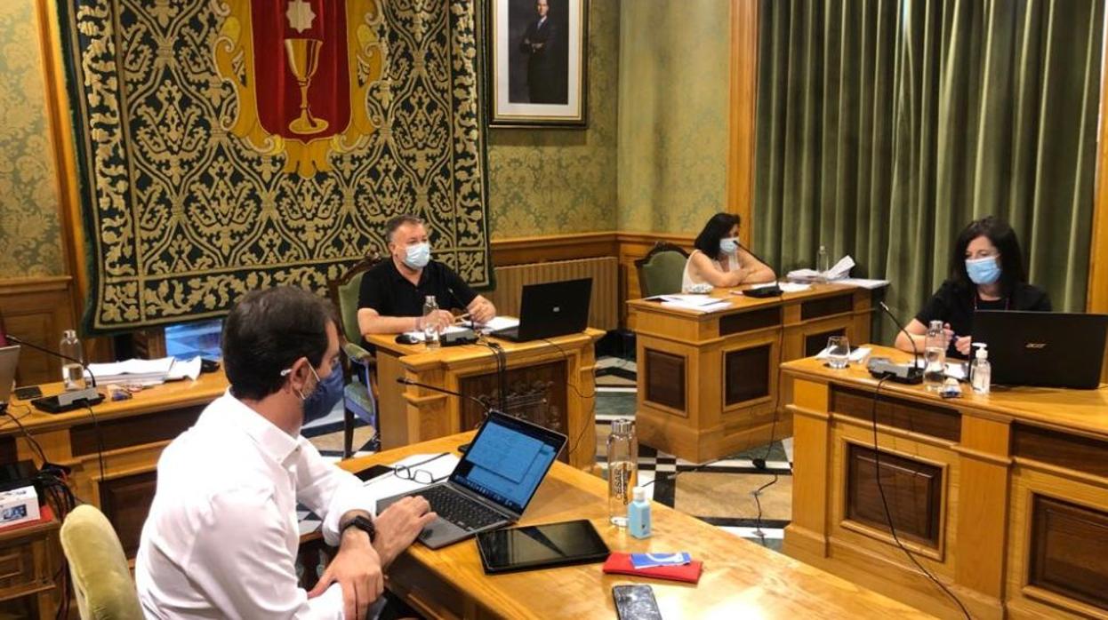 Pleno del Ayuntamiento de Cuenca en el que se han aprobado los presupuestos de 2020