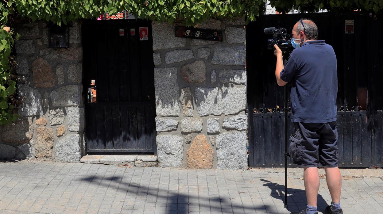 Exterior de la casa en la que vivía Marisa con su hija y su yerno