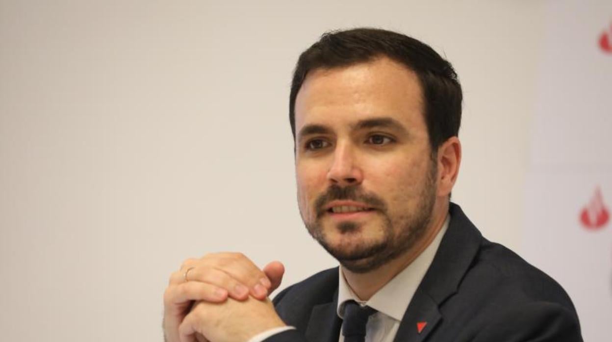 Alberto Garzón, ministro de Consumo, en julio