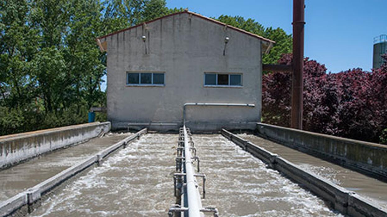 Estación depuradora de aguas residuales en Cuenca