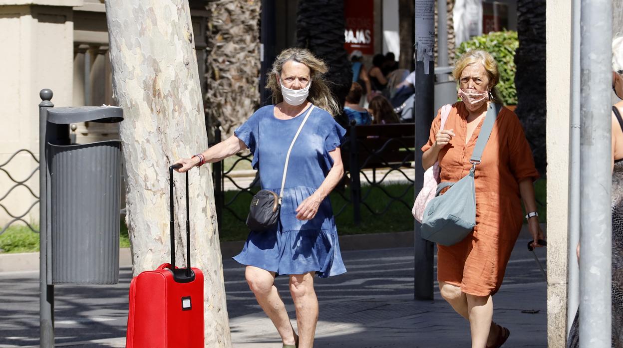 Imagen tomada la pasada semana en las calles de Alicante