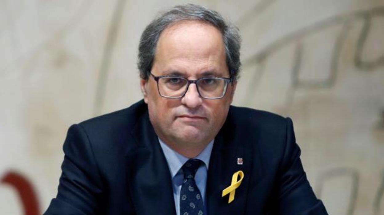 El presidente de la Generalitat, Quim Torra