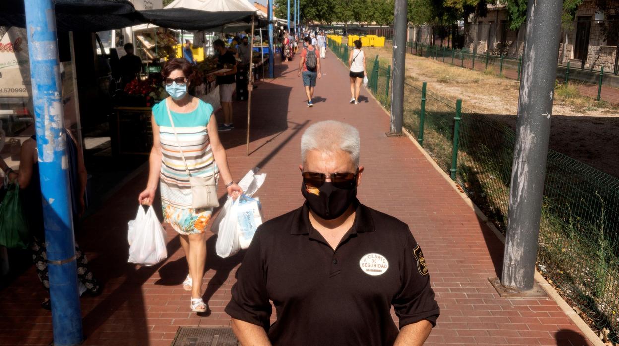 La localidad burgalesa de Aranda de Duero está aislada desde el 7 de agosto por la alta incidencia del Covid-19