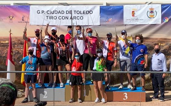 Más de 130 arqueros en el Gran Premio de España de Tiro con Arco celebrado en Toledo