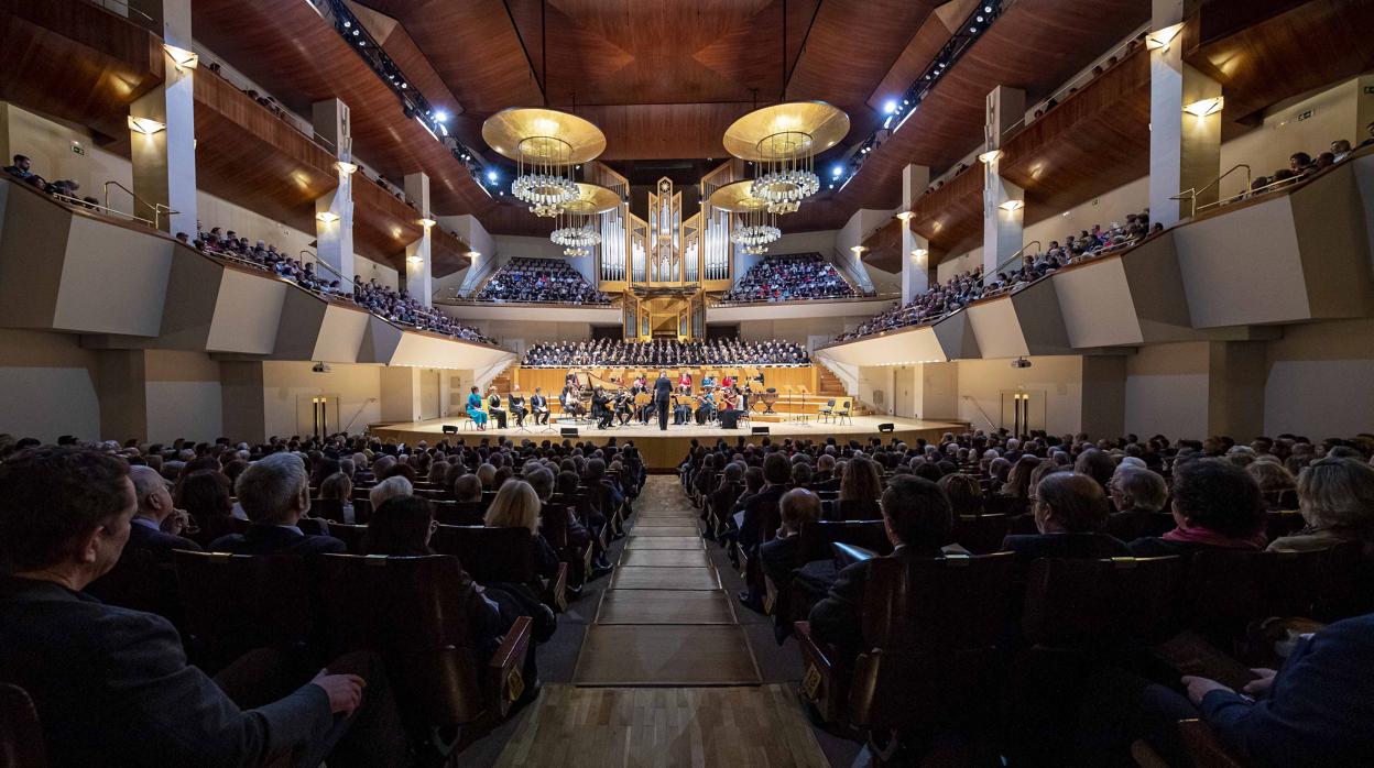 Interpretación de «El Mesías», el año pasado, en el Auditorio Nacional de Madrid