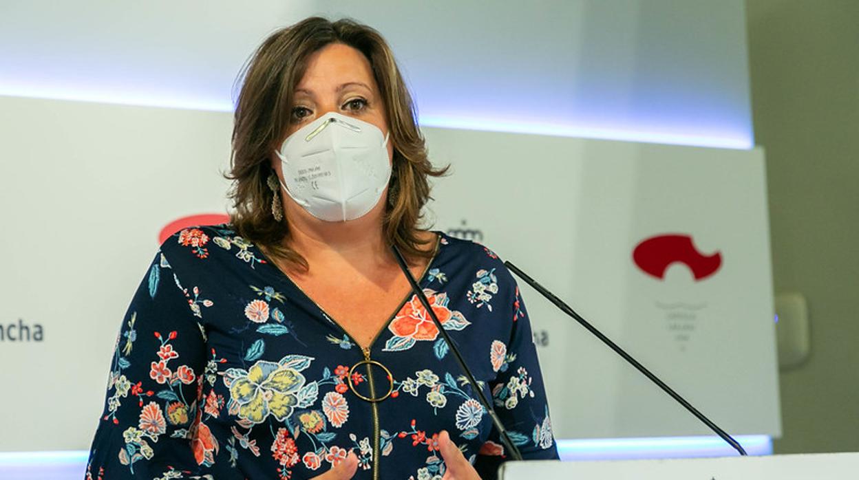 Patricia Franco, durante su comparecencia en rueda de prensa