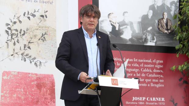 Torra planta a Puigdemont en su «segundo regreso» a Cataluña