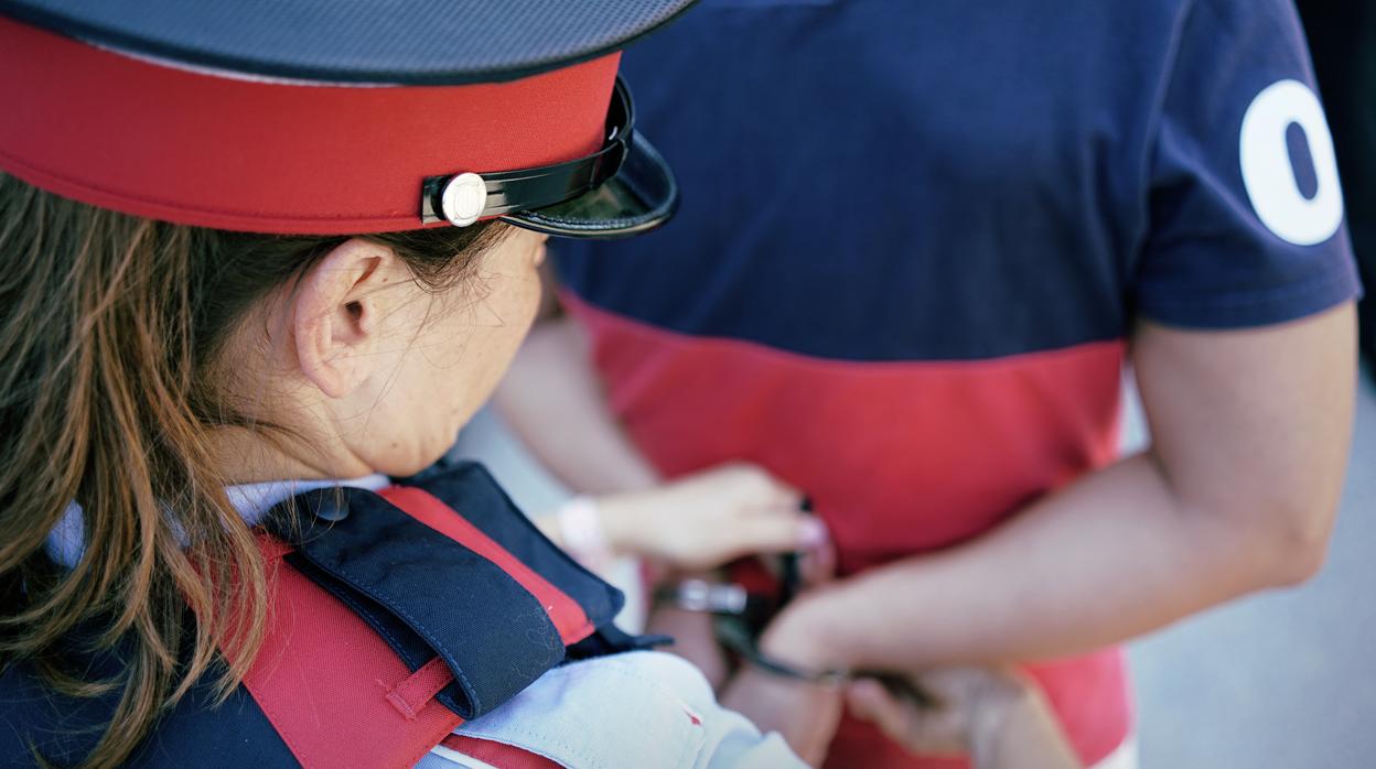 Agentes de los Mossos, en una imagen de archivo