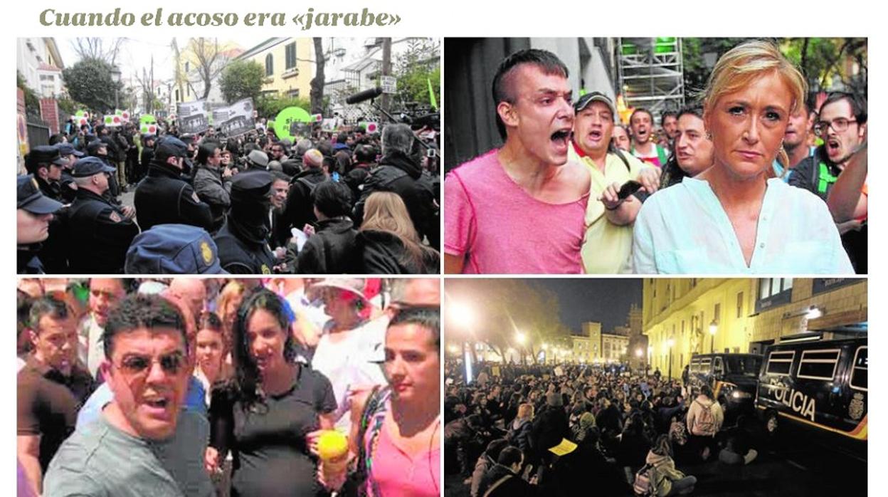 Escrache ante el domicilio de Rita Barberá, en Valencia/ Iglesias y Montero denuncian en comisaría el acoso que sufren en su casa y en redes sociales