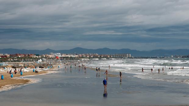 Aviso amarillo por tormentas acompañadas de granizo en la Comunidad Valenciana