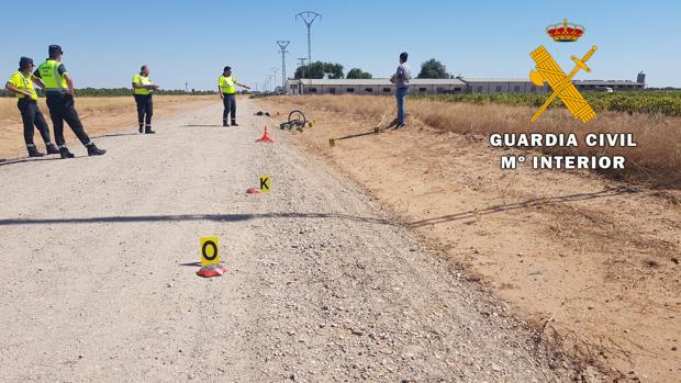 La Guardia Civil localiza al conductor que atropelló a un ciclista y se dio a la fuga