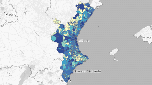 Los casos de coronavirus se disparan un 77% en agosto en los grandes municipios de la Comunidad Valenciana