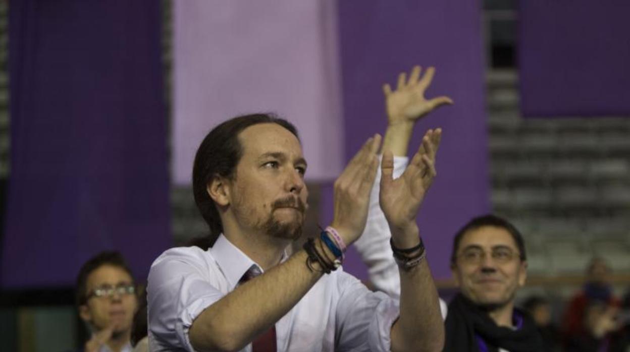 Pablo Iglesias, en Vistalegre