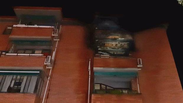 Se declara autor del incendio que ha obligado al desalojo de 17 vecinos en Guadalajara