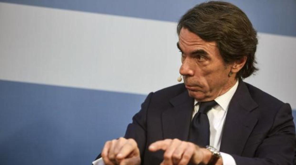 El presidente de FAES, José María Aznar