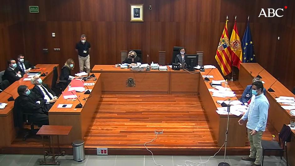 Vídeo: Lanza se victimiza ante el tribunal