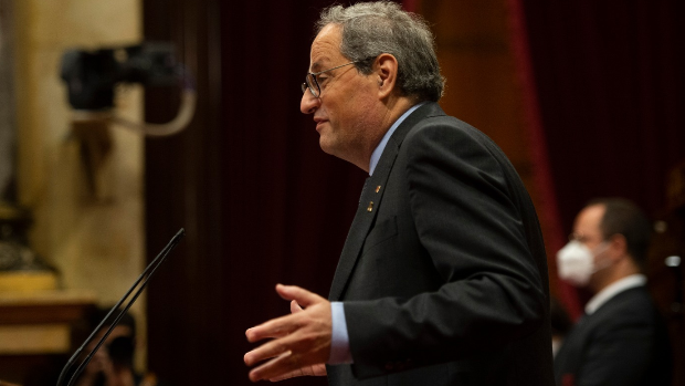 Torra acusa a España de «instalarse en la venganza» y define su legislatura como «el círculo perfecto de la represión»