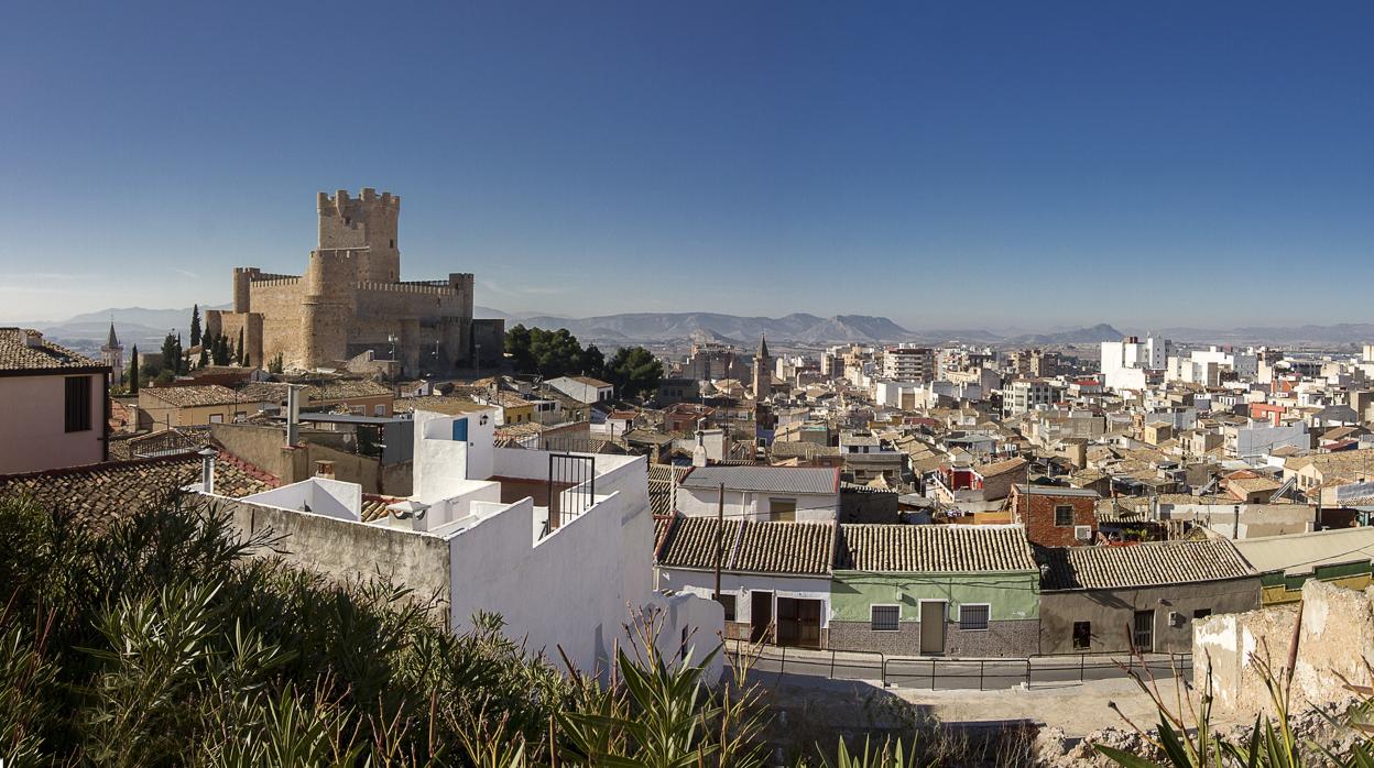 Vista panorámica de Villena