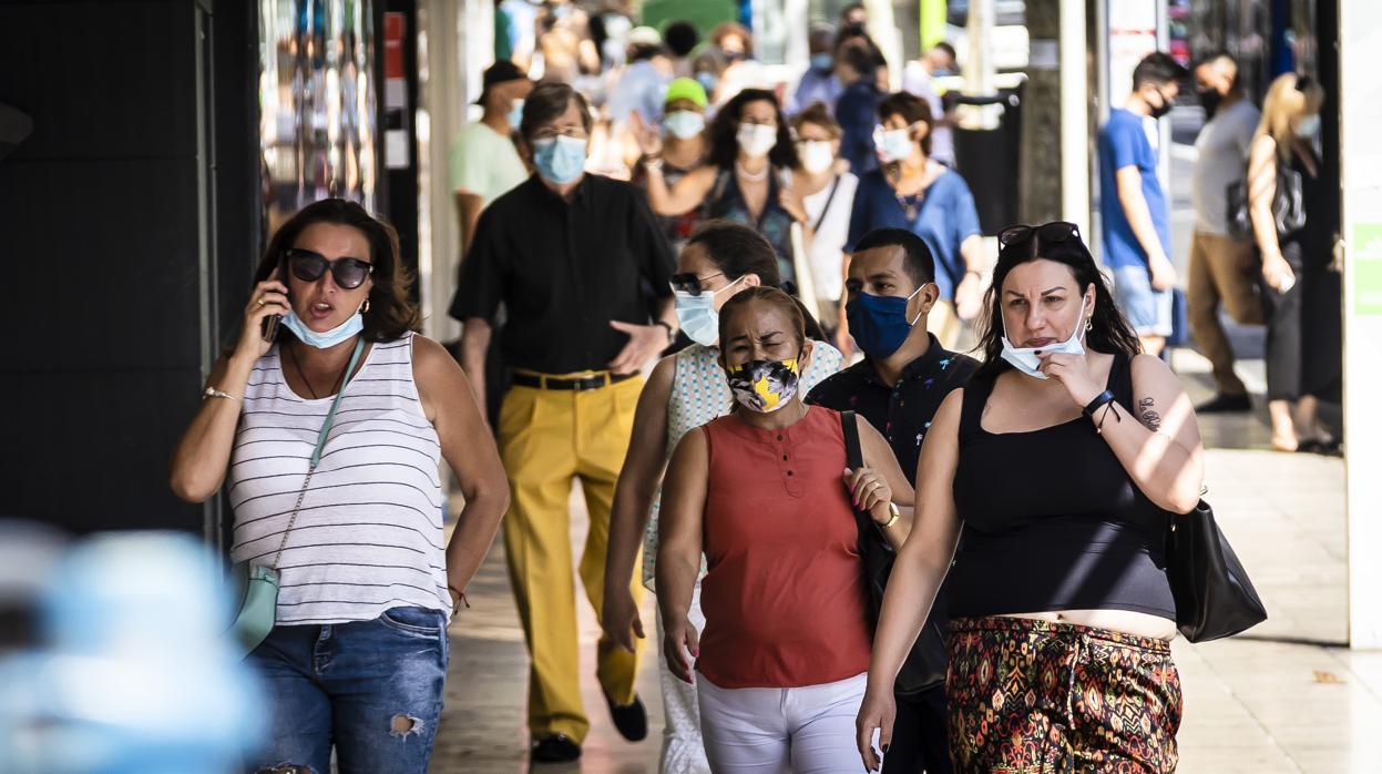 Imagen de las calles de Alicante esta semana