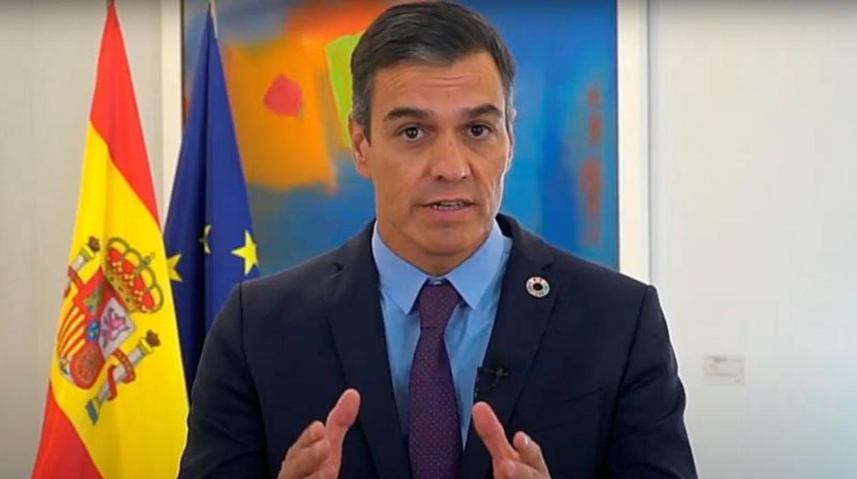 El presidente del Gobierno, Pedro Sánchez