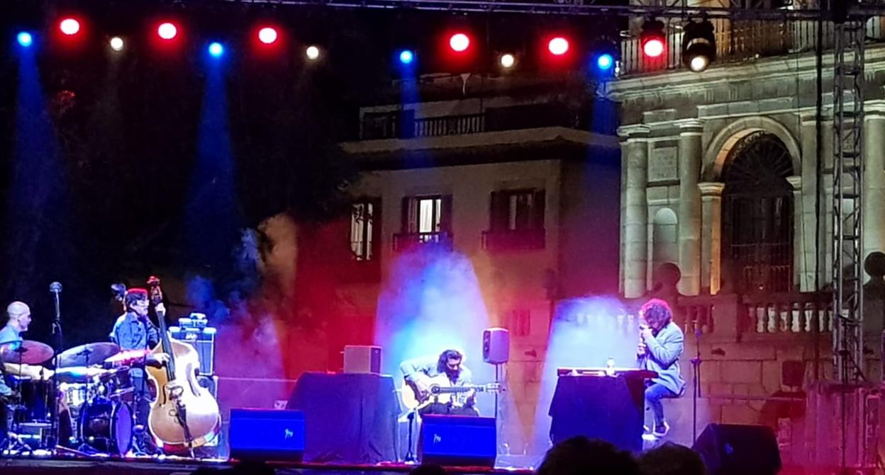 Actuación de Javier Colina y su grupo en el marco del Festival Internacional de Jazz de Toledo