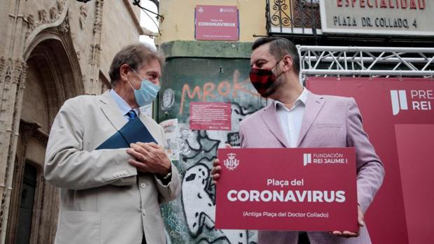 Vox exige disculpas públicas y retirar el nombre de la plaza del Coronavirus en Valencia