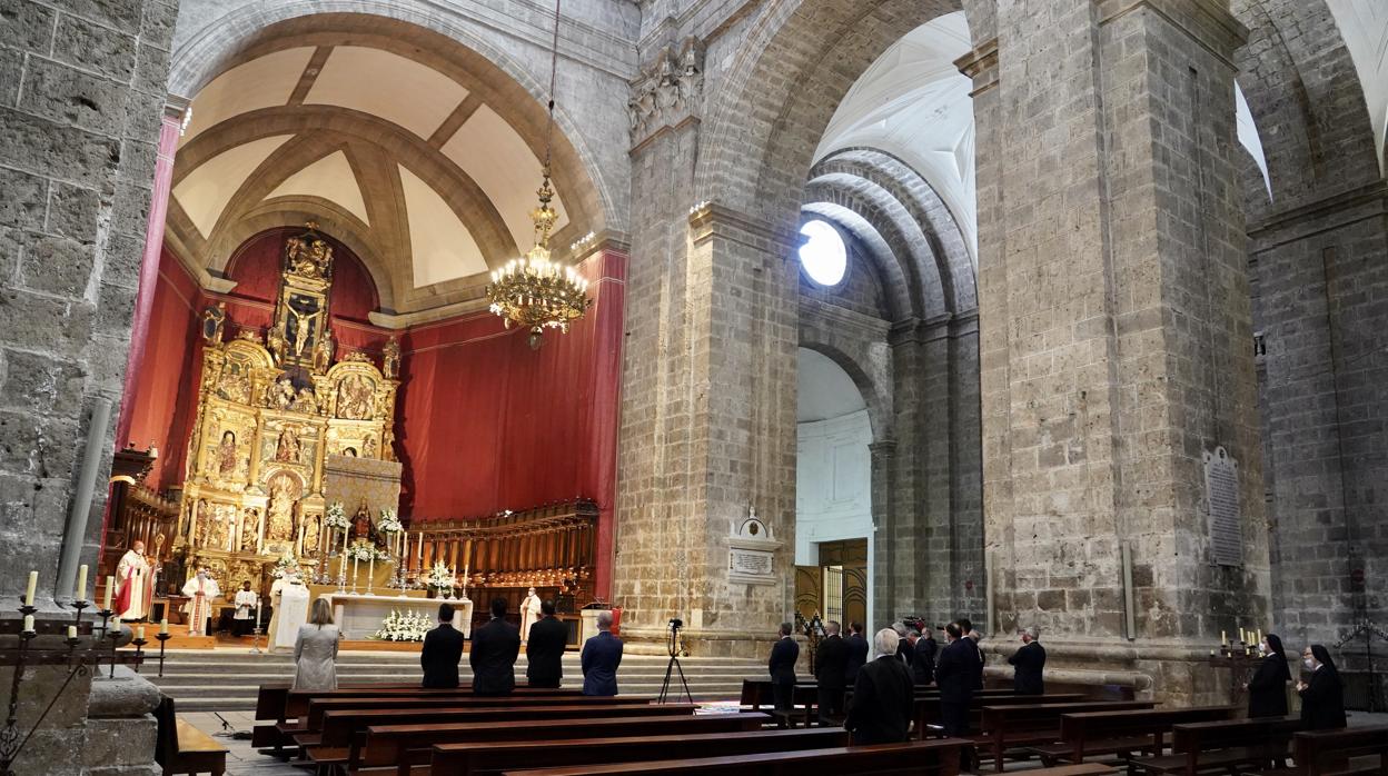 Misa en la Catedral de Valladolid el pasado 8 de septiembre, festividad de Nuestra Señora de San Lorenzo