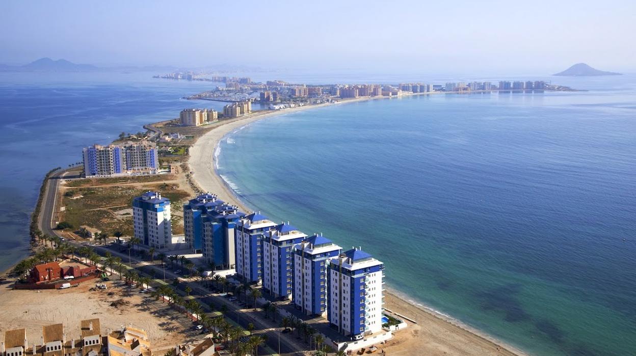 Imagen de archivo de la Manga del Mar Menor, Murcia