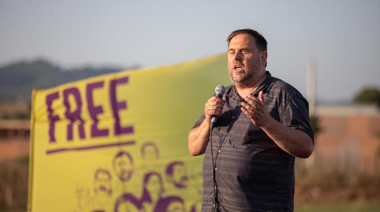 Junqueras, ante de regresar a prisión tras la suspensión del tercer grado