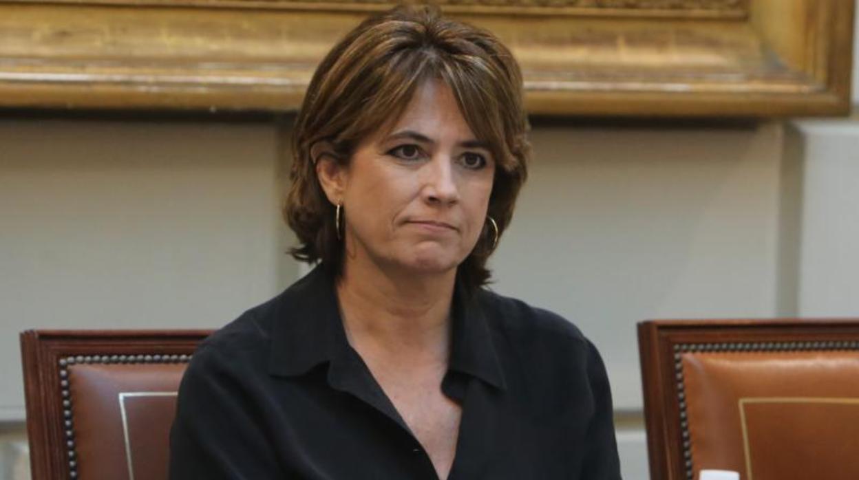 La Fiscal General del Estado, Dolores Delgado, en el Congreso