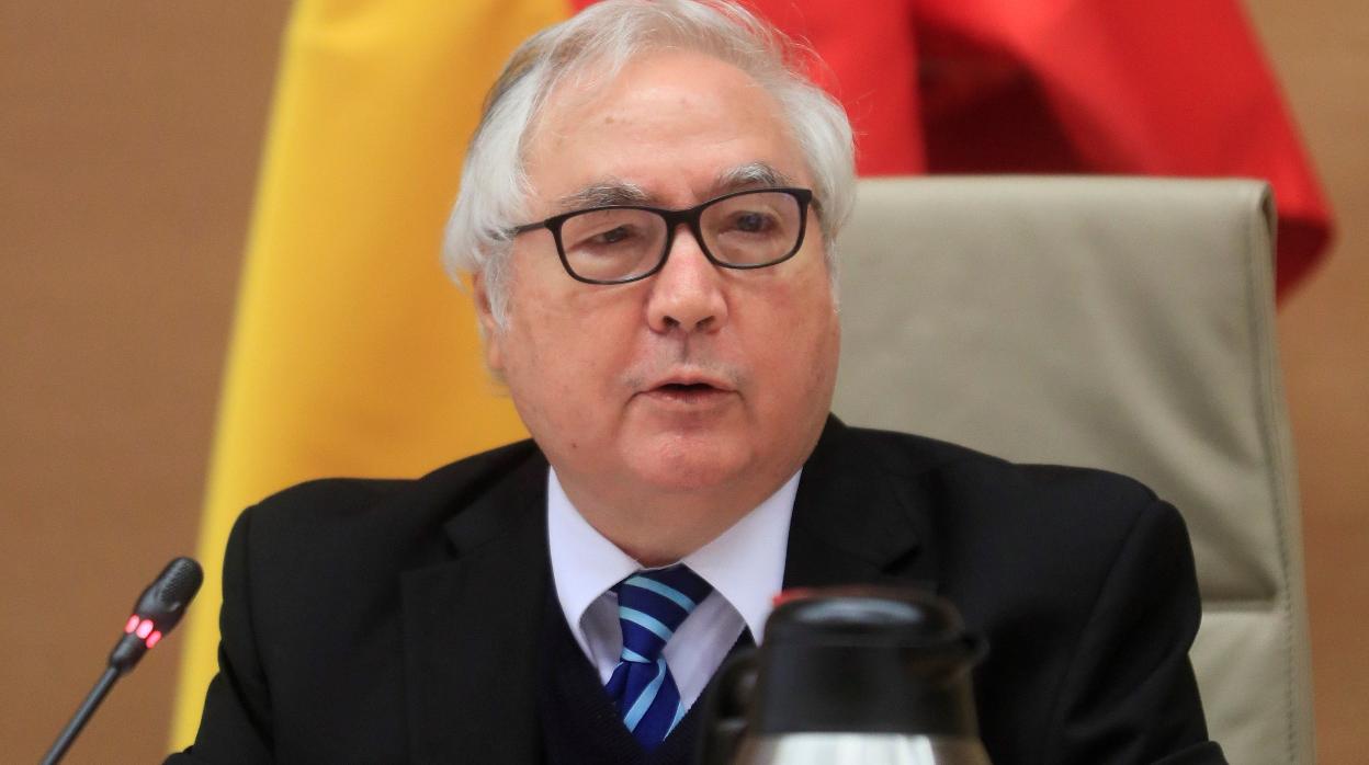 El ministro de Universidades, Manuel Castells, comparece ante la Comisión de Ciencia, Innovación y Universidades del Congreso