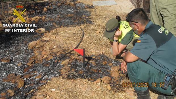 Provocan un incendio con una barbacoa en una casa rural de Madridejos