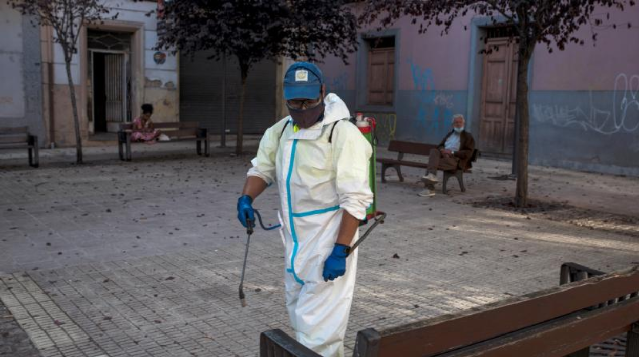 Desinfección en Orense