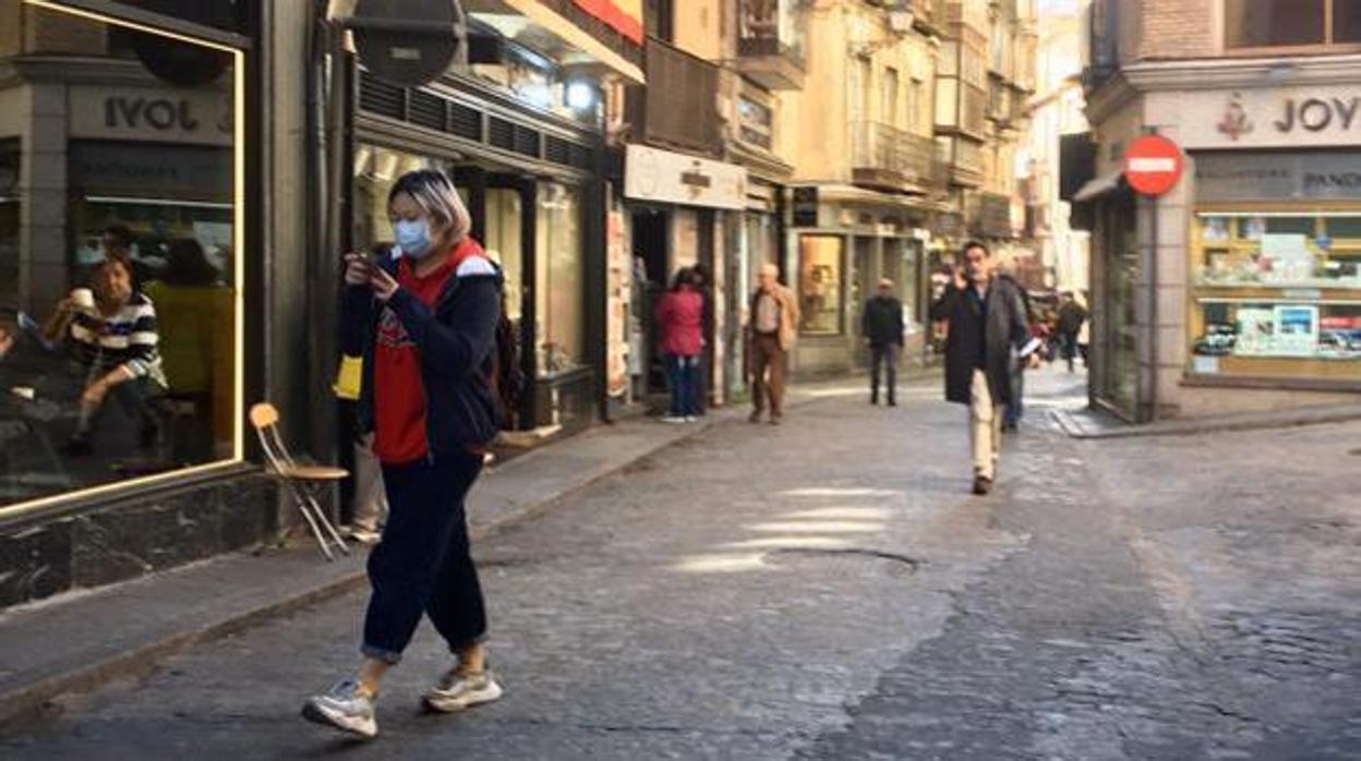 La calle Comercio es una de las principales arterias del Casco