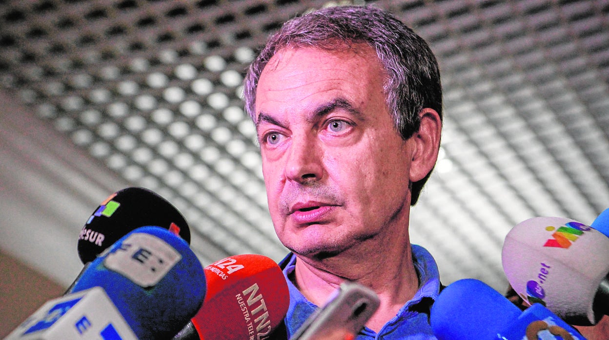 El expresidente del Gobierno, José Luis Rodríguez Zapatero