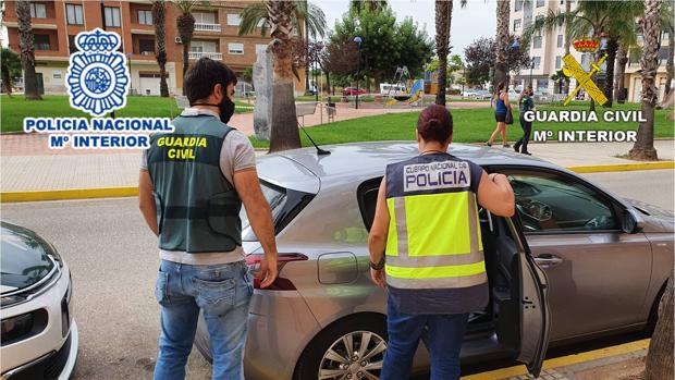 Cae una banda criminal que robaba a turistas en áreas de descanso de la A-7 en Alicante