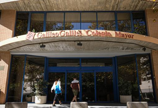 Imagen tomada este lunes en el colegio mayor Galileo Galilei de Valencia