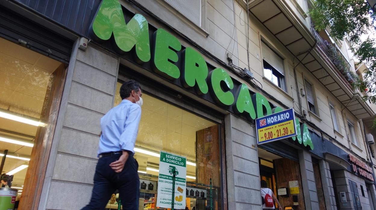 Imagen tomada en un supermercado de Mercadona en Valencia