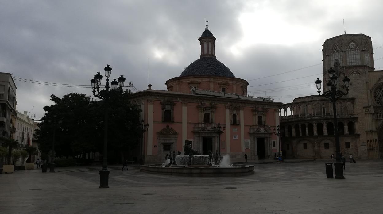 Imagen tomada este viernes en el centro de Valencia