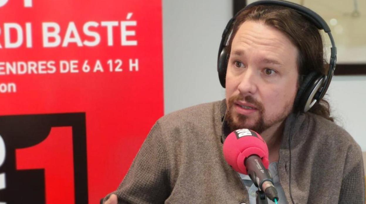 Pablo Iglesias, en RAC-1