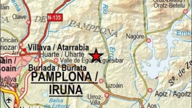 Nuevo temblor de 3,2 en Navarra