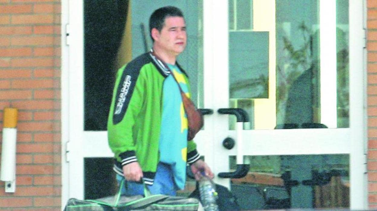 Troitiño, a la salida de prisión en 2014