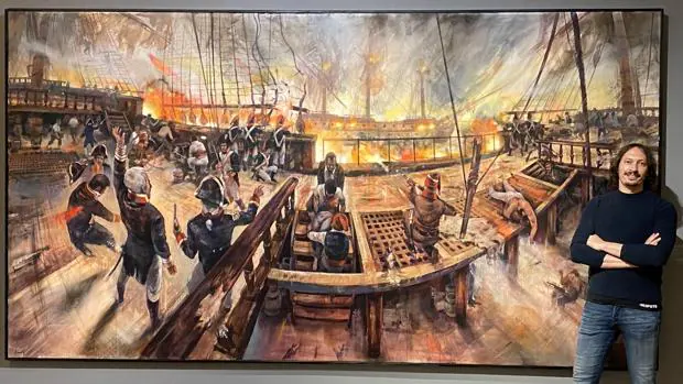 Viaje visual al interior de la batalla de Trafalgar de la mano de Galdós