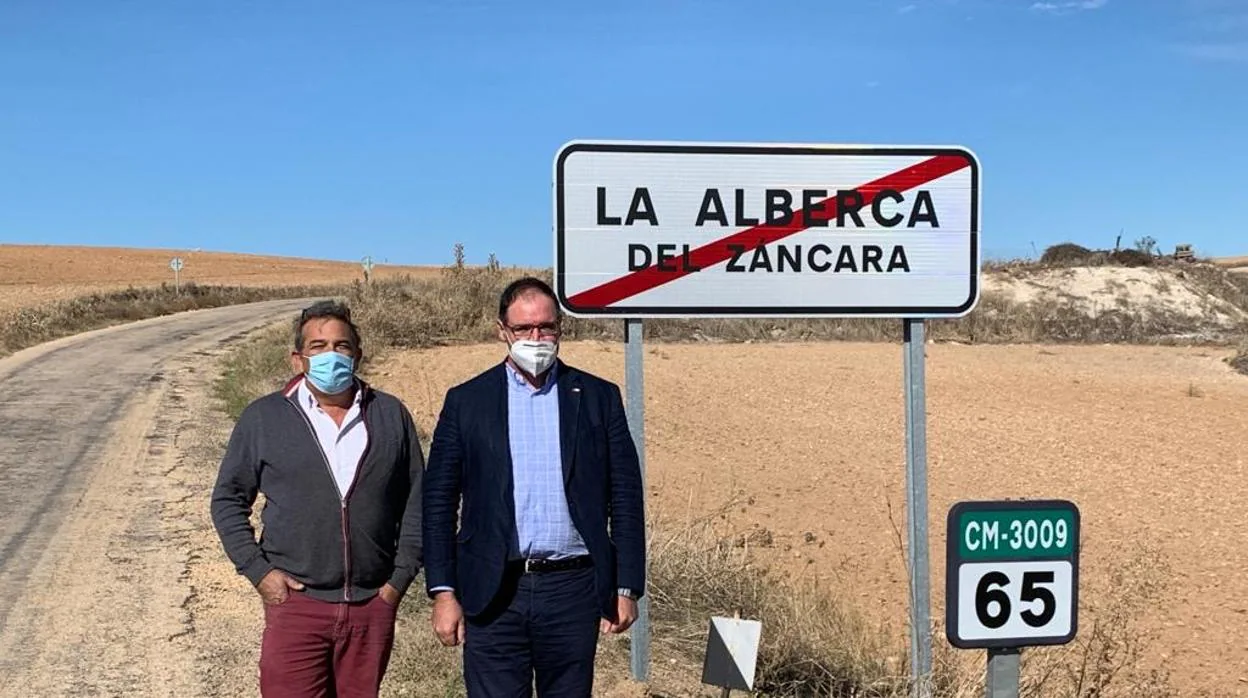 La carretera «tercermundista» entre Villaescusa y Alberca de la que alerta el PP
