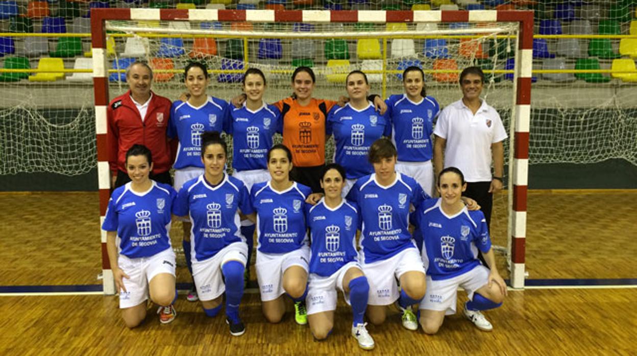 Las jugadoras, en la foto de presentación del equipo, antes del inicio de la pandemia