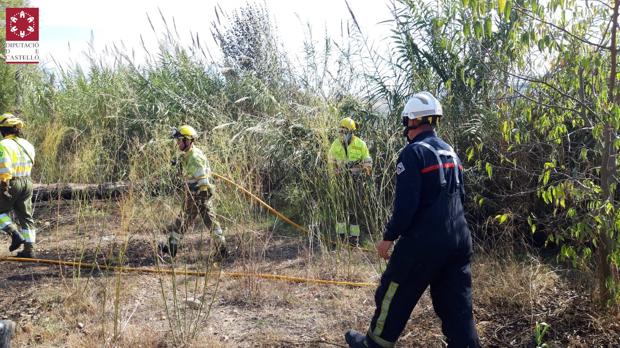Muere un bombero de 50 años en un incendio forestal en Villarreal