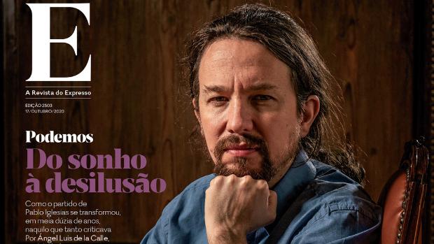 Pablo Iglesias, vapuleado en Portugal